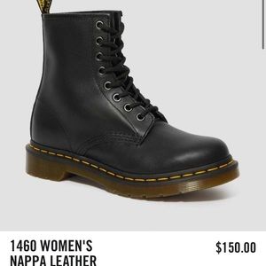 Dr. Martens. 1460 Nappa black combat boots…